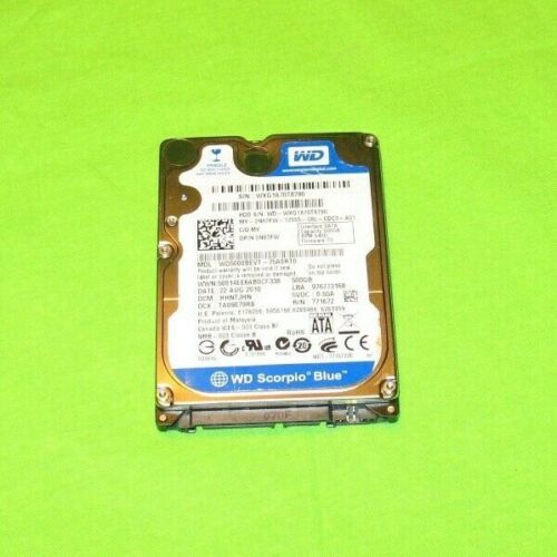 "Western Digital WD5000BEVT - 75A0RT0 500GB 5400RPM SATA 2.5" Hard Drive" - Picture 1 of 2