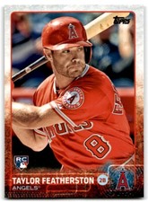 2015 Topps Update Taylor Featherston Los Angeles Angels #US148B