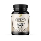 Desiccated Beef Liver Capsules, Certified 100% Grass Fed Undefatted 120 Capsules