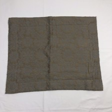 Sferra Grande Hotel Standard Pillow Case Brown Blue Floral Print Egyptian Cotton