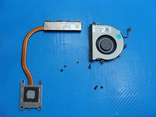 HP 15.6" 15-ba009dx OEM CPU Cooling Fan w/Heatsink Screws 813947-001 813946-001