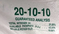 20-10-10 Fertilizer a great lawn starter fertilizer & nitrogen lovers like corn