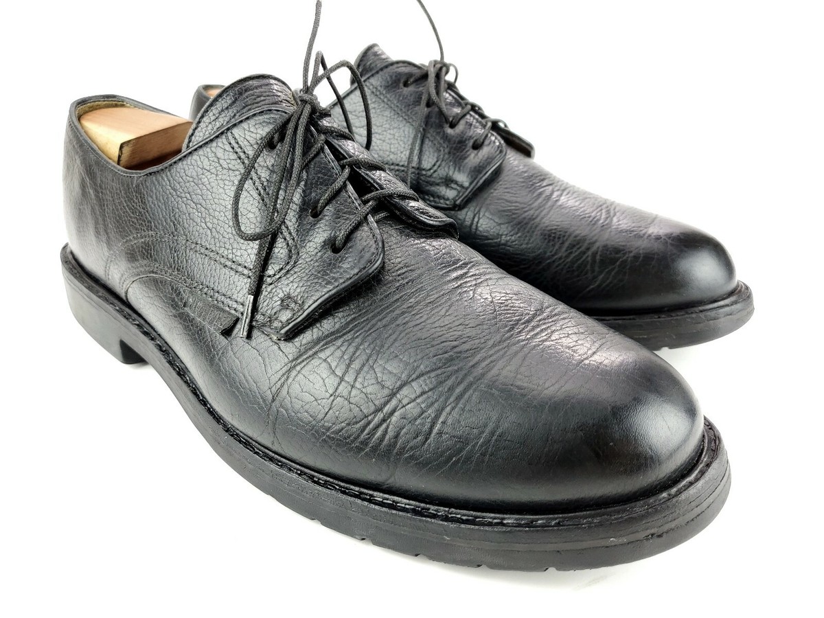 Mephisto Air Relax Marlon Goodyear Welt Black Pebble Grain Men’s Sz 10.5 Marlon Lace-Up – The Walking Company main image 3
