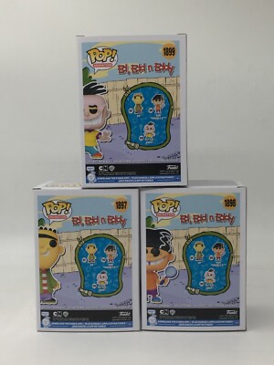 Funko Pop! Ed #1897 Edd Double D #1898 Eddy #1899 Set of 3 with