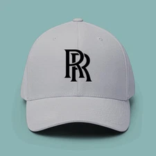 Rolls Royce British Car Logo Print Cap Baseball Hat for Unisex Adults