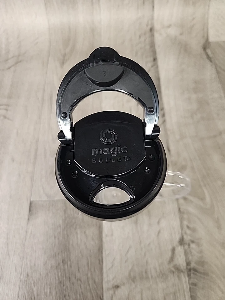 Magic Bullet Kitchen Express Replacement Cup Handle To-Go Lid - Image 3 of 4