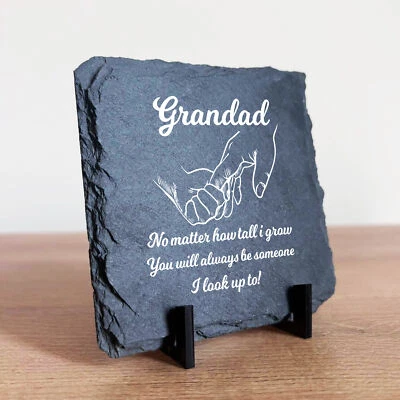 RED OCEAN Grandad Gifts from Grandchildren Slate Plaque Grandad Birthday Christmas Gifts