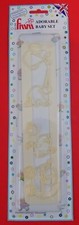 FMM Sugarcraft~Adorable Baby Set~Cutters~Baby Designs~Cake~Fondant~Cupcake~NEW