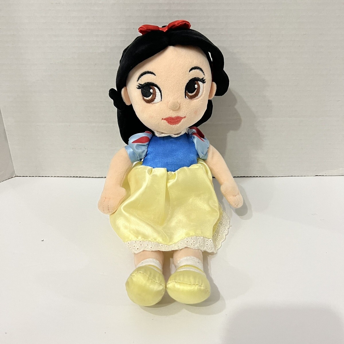 Disney Princess Animators Collection Snow White Toddler Plush Doll Stuffed  13”