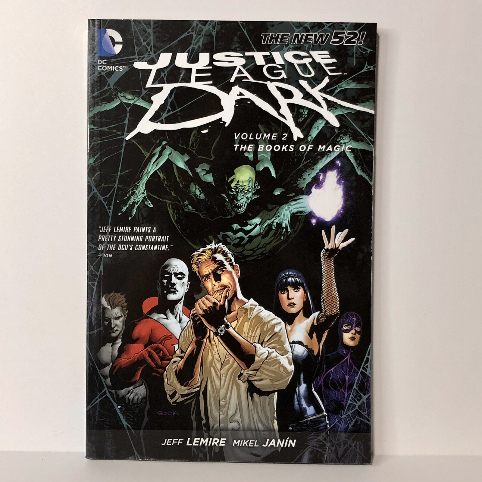 Justice Leage Dark THE BOOKS OF MAGIC Vol. 2 TPB / SC Graphic Novel - DC Comics