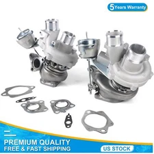 Left & Right Turbocharger DL3E6C879AD DL3E6K682AE Fits Ford Transit 250 350 3.5L