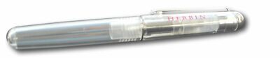 J Herbin Transparent roller ball pen with fine nib