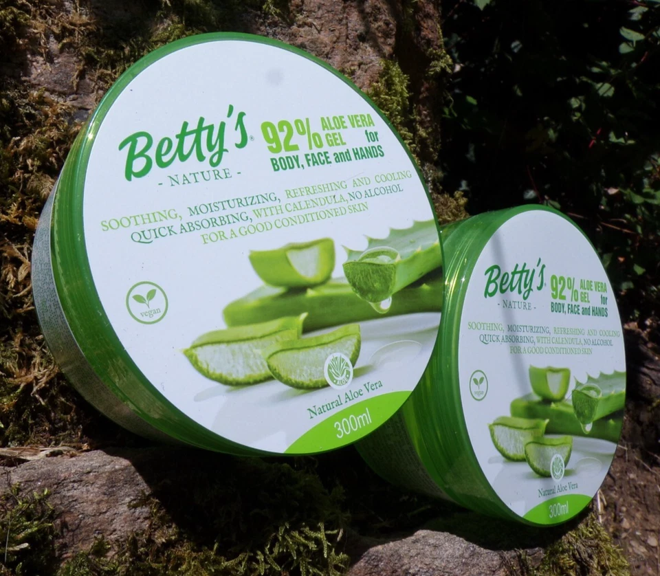 Betty's Nature Gel à l'Aloe Vera Hydratant - 300 ml