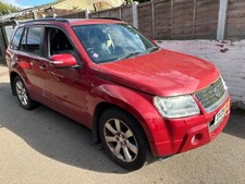 SUZUKI GRAND VITARA DRIVER'S FRONT WING RED METALLIC BREAKING CAR SPARES 2009