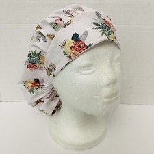 women surgical cap; bouffant style With Elastic