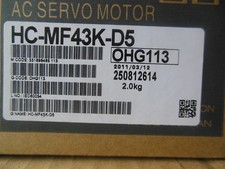 MITSUBISHI HC-MF43K-D5 Servo Motor Expedited Shipping HCMF43KD5 New In Box