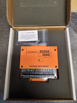 Modulo I/O Sensaphone SCADA 3000 FGD-3010 | Ingresso Universale | PLC Usato Funzionante