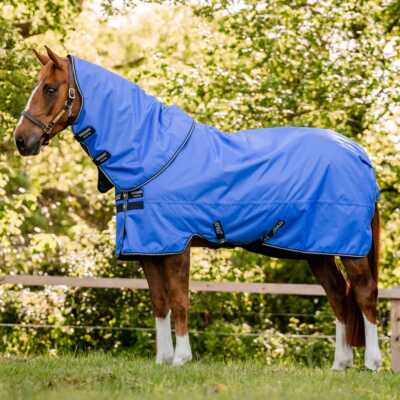 HORSEWARE IRELAND Amigo Hero Ripstop Plus 100g Blue/Navy/Grey Blanket