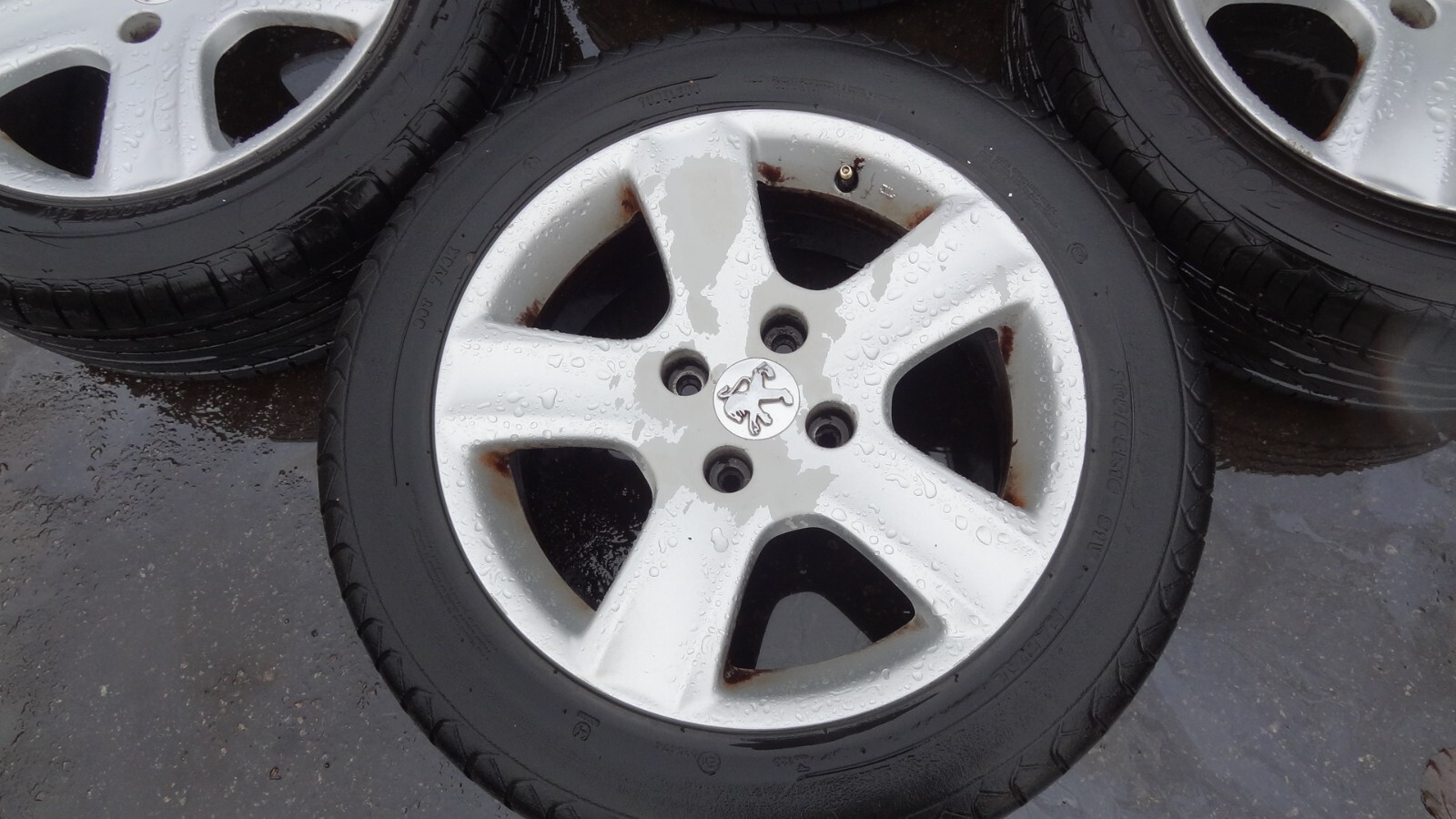 PEUGEOT PARTNER MK2 ALLOY WHEELS & TYRES 16" ALLOYS 2055516 200817⭐
