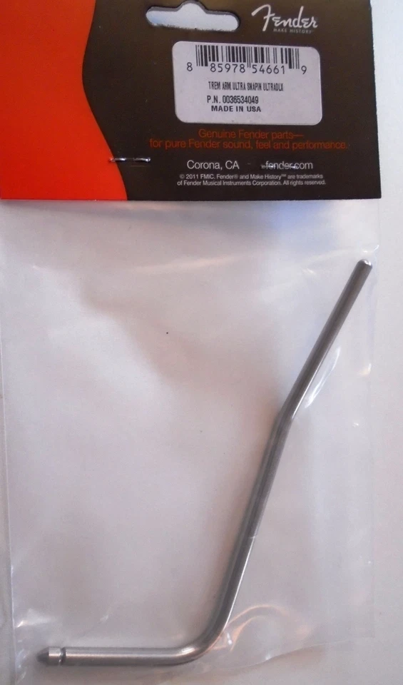 Fender Tremolo Bar Deluxe Strat Chrome - Tremoloarm
