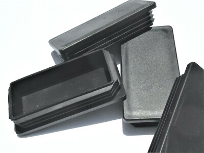 #ad #ad 2x4 Rectangular Tubing End Caps LDPE Snap In Inserts for 8–12 Ga Steel MRO 4pk $13.29
