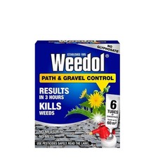 Image of Weedol Path and Gravel Weed Killer Concentrate Fast Acting No Glyphosate 6 Tubes