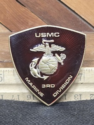 USMC Marine Corps 3rd Marine Division Northwest Territorial Mint Challenge Coin