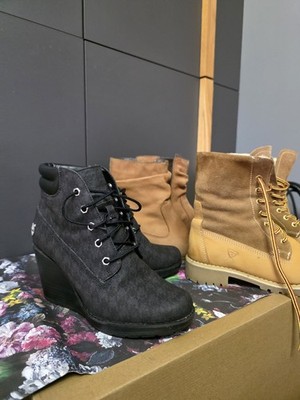 Damenstiefel Timberland, Tamara und Cox 36