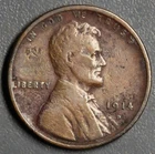 1914-D 1C LINCOLN WHEAT BRONZE CENT KM# 132 Grade:  VF A6988