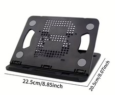 Laptop Table Stand Desk Tray Cooling Holder Adjustable 360° Rotation Base