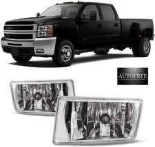 1 par de luces antiniebla transparentes para Chevy Silverado 2500/3500/07-15 2007-14 Chevy Tahoe