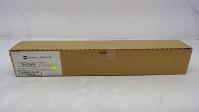 Genuine Konica Minolta TN321AY Yellow Toner Cartridge A33K23A A33K230
