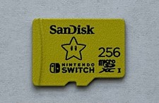 SanDisk 256GB MicroSDXC Flash Memory Card for Nintendo Switch