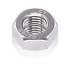 Premium 304 Stainless M8 Hex Nuts, 65mm Height, 20 Pack, Reliable Fastening