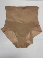 Honeylove Superpower Brief Shapewear Sculpt Sand Nude Compression Size XL