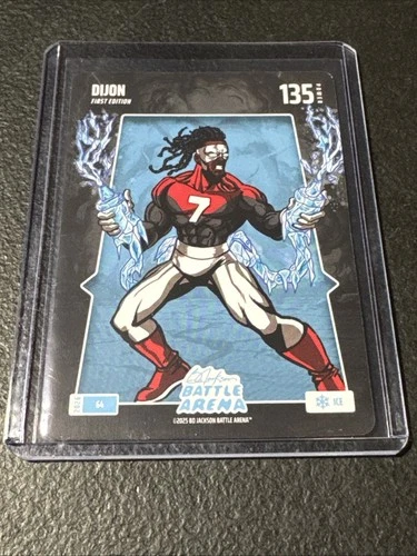 Bijan Robinson Dijon 2026 Bo Jackson Battle Arena ICE Card 64
