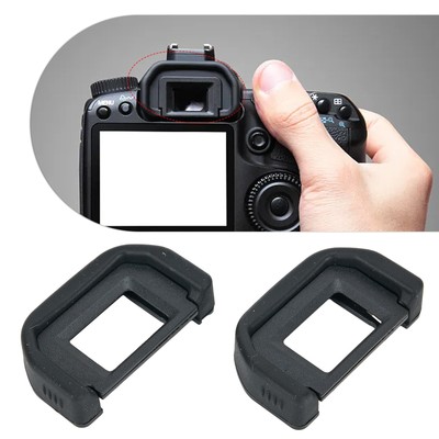 Gummipad Augenmuscheln Schwarz 2pcs Sucher Okular Schutzhülle Abdeckung Zubehör