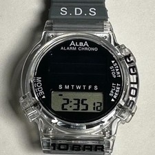 Orologio uomo SEIKO Alba Digital Solar W175 ASFC005 100m