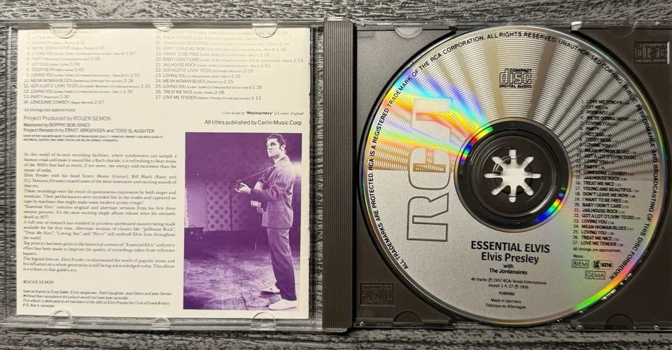 Elvis Presley: "ESSENTIAL" RCA CD - Bild 2 von 3