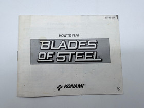 Blades of Steel (Nintendo NES, 1988) W/ Manual- TESTED & WORKS