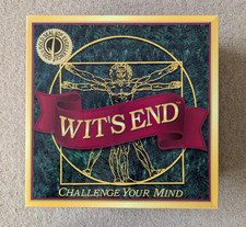 Wit's End 'Challenge Your Mind' Board Game (Excellent Family/Party Game)