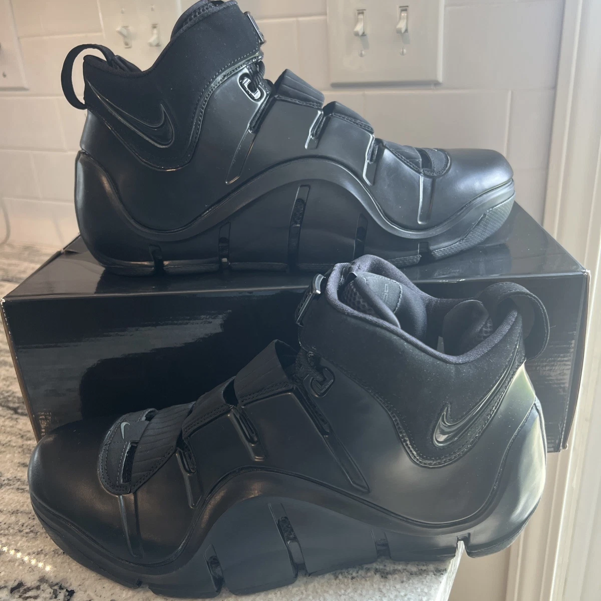 Nike Zoom LeBron 4 Black Anthracite | eBay