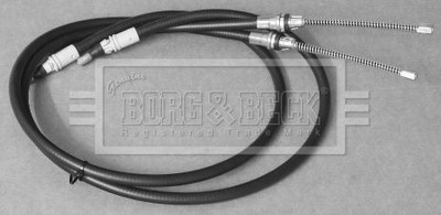 Borg & Beck BKB3269 Parking Brake Cable Pull Rear Right Left Fits Smart Roadster