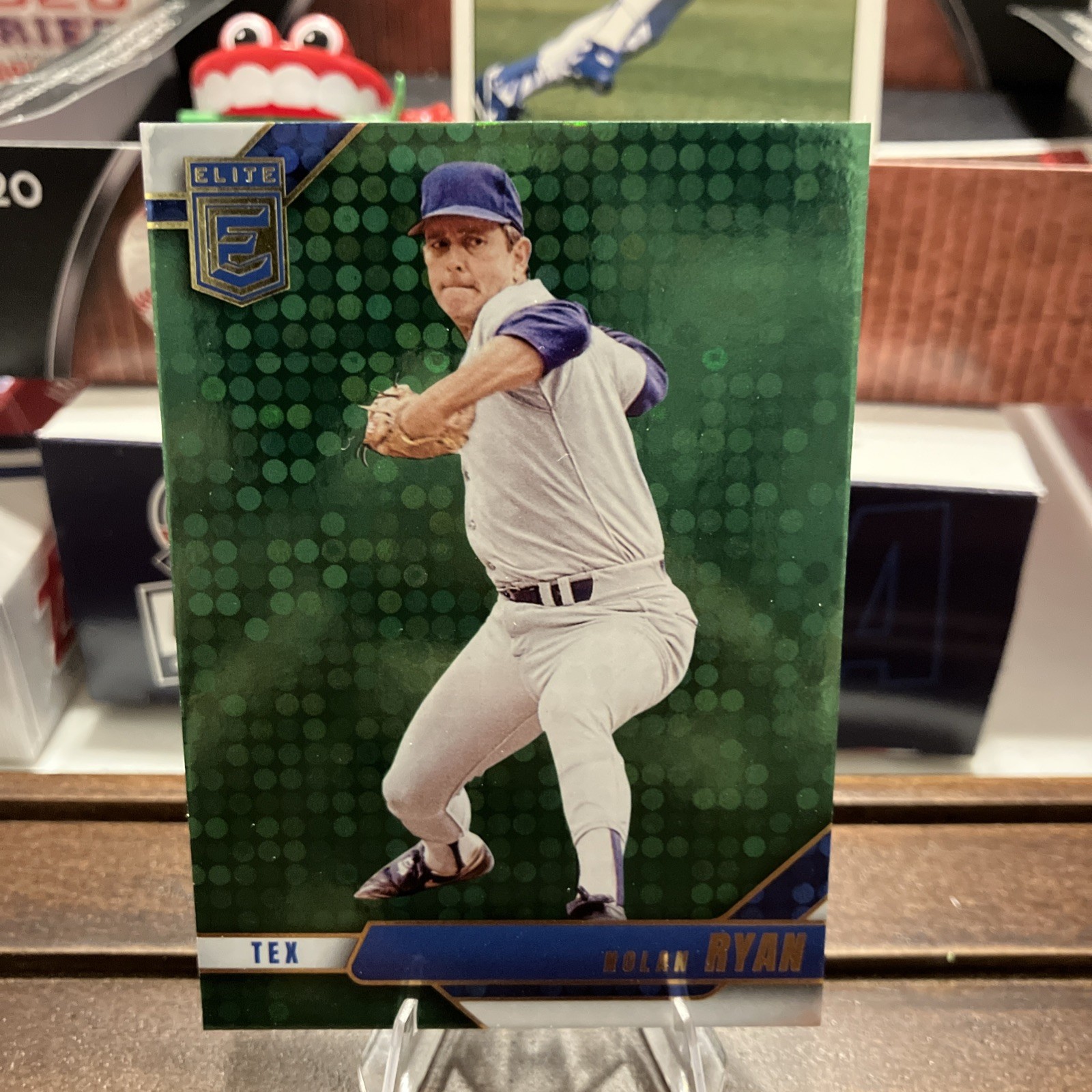 Panini Donruss Elite 2026 Nolan Ryan #6 Texas Rangers Green Parallel Card