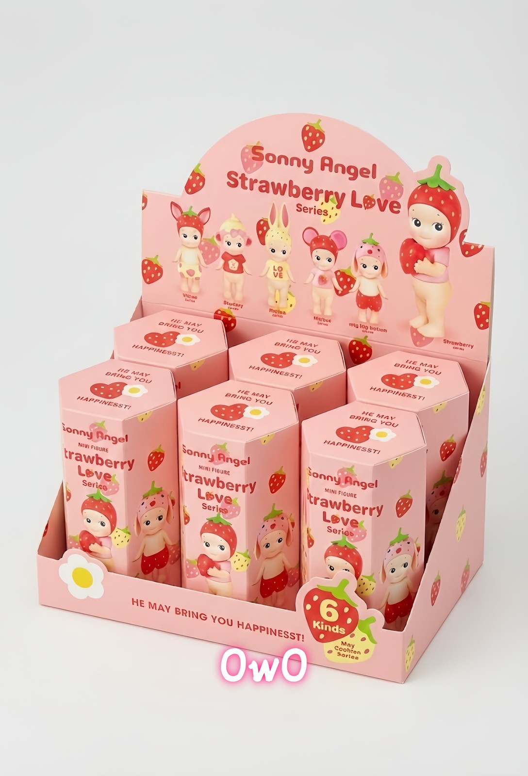 Sonny Angel Strawberry Love Full Display Box Set of 6 Sealed 2026 In Stock Gift