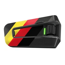 For Cardo Packtalk Edge Neo Pro Stickers Matte Wrap Decals CC004 Yellow Red