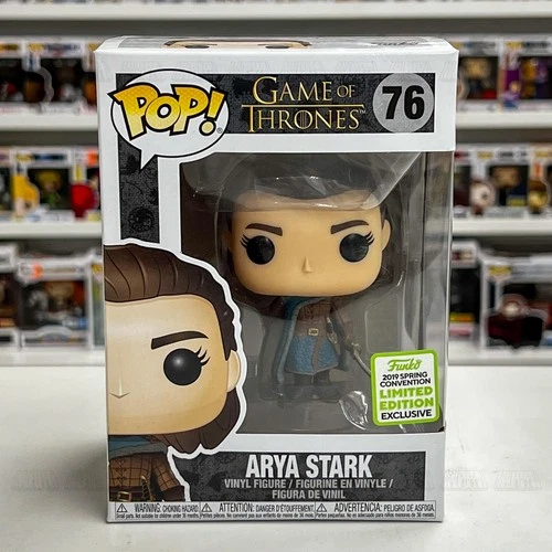 Funko Pop Game of Thrones Arya Stark #76 2019 Spring Convention Exclusive Figure