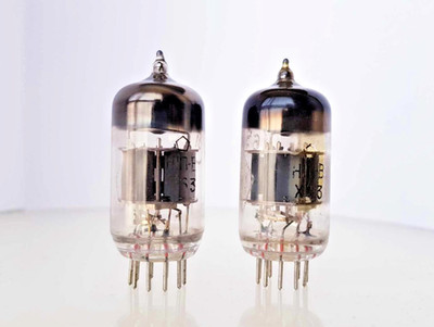 2 x RARE 6N1P-V MATCHED PAIR STRONG 1963y MILITARY6DJ8/6922 ECC88 TUBE NEW