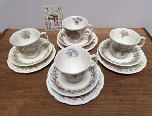 brambly hedge ティーセット　6点 brambly hedge ティーセット 6点 brambly hedge ティーセット 6点