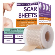 Silicone Scar Sheets, Medical Grade Silicone Scar Tape for Old New Scars Sca